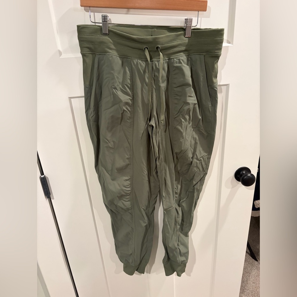 Lululemon Studio Olive Green Jogger Pants